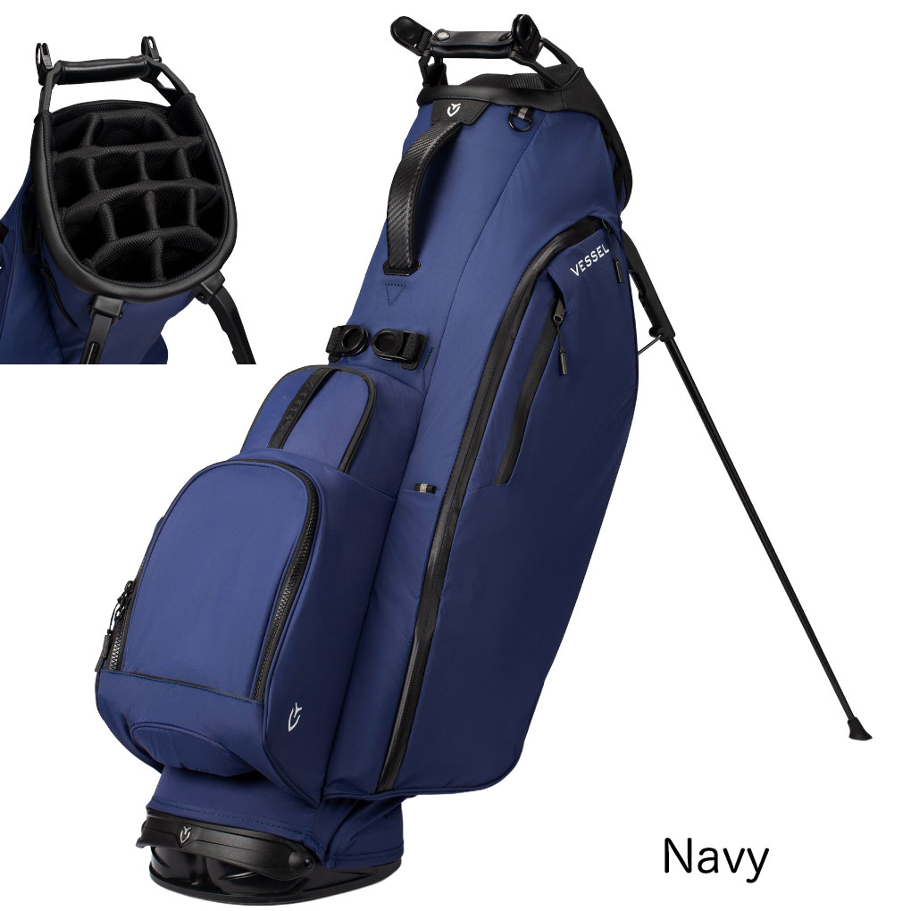 VESSEL キャディバッグ Player Air Stand スタンドバッグ 14分割トップ