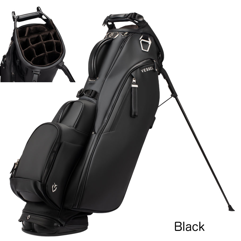 VESSEL キャディバッグ Player V Stand スタンドバッグ 14分割トップ