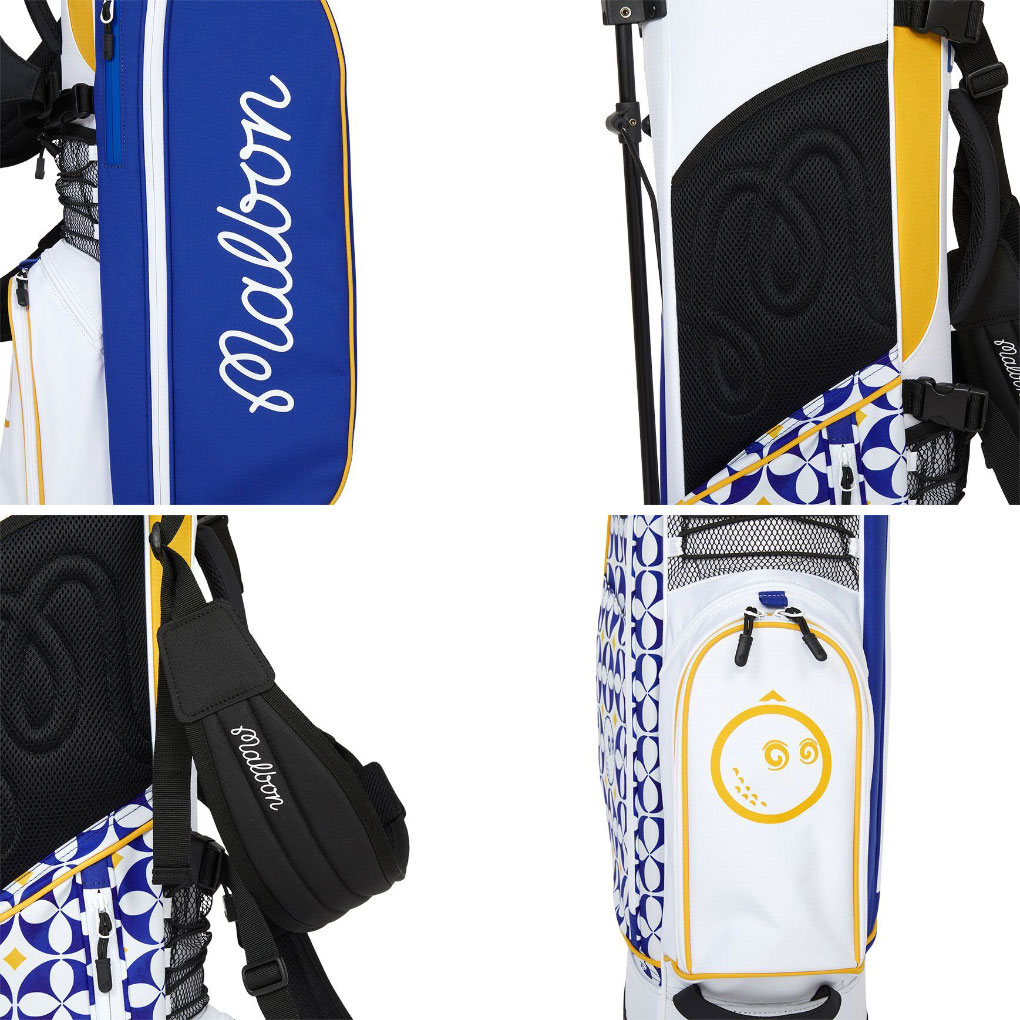 マルボン Malbon Golf キャディバッグ M-9152 4分割トップ 2025年