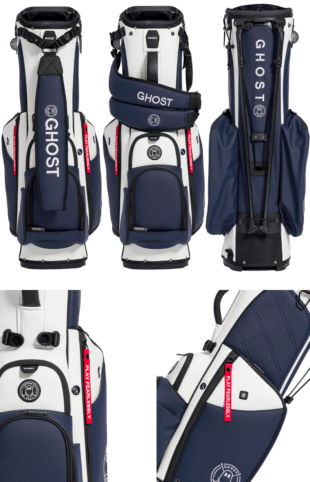 GHOST GOLF キャディバッグ ANYDAY 7分割 11インチ スタンドバッグ