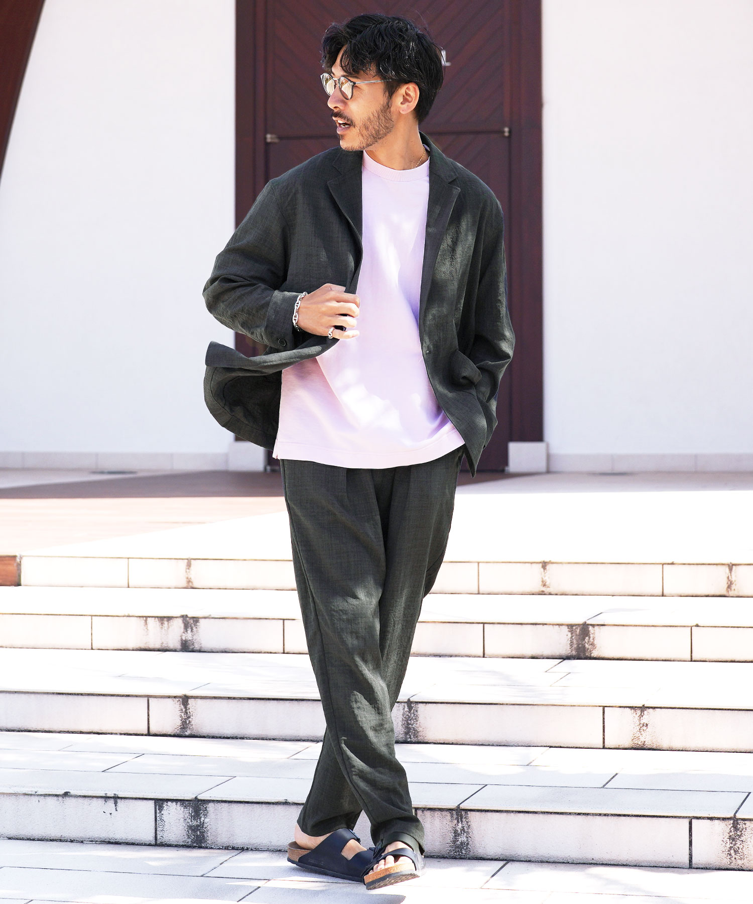 JIGGYS SHOP（ジギーズショップ） カジュアルスーツ セットアップ