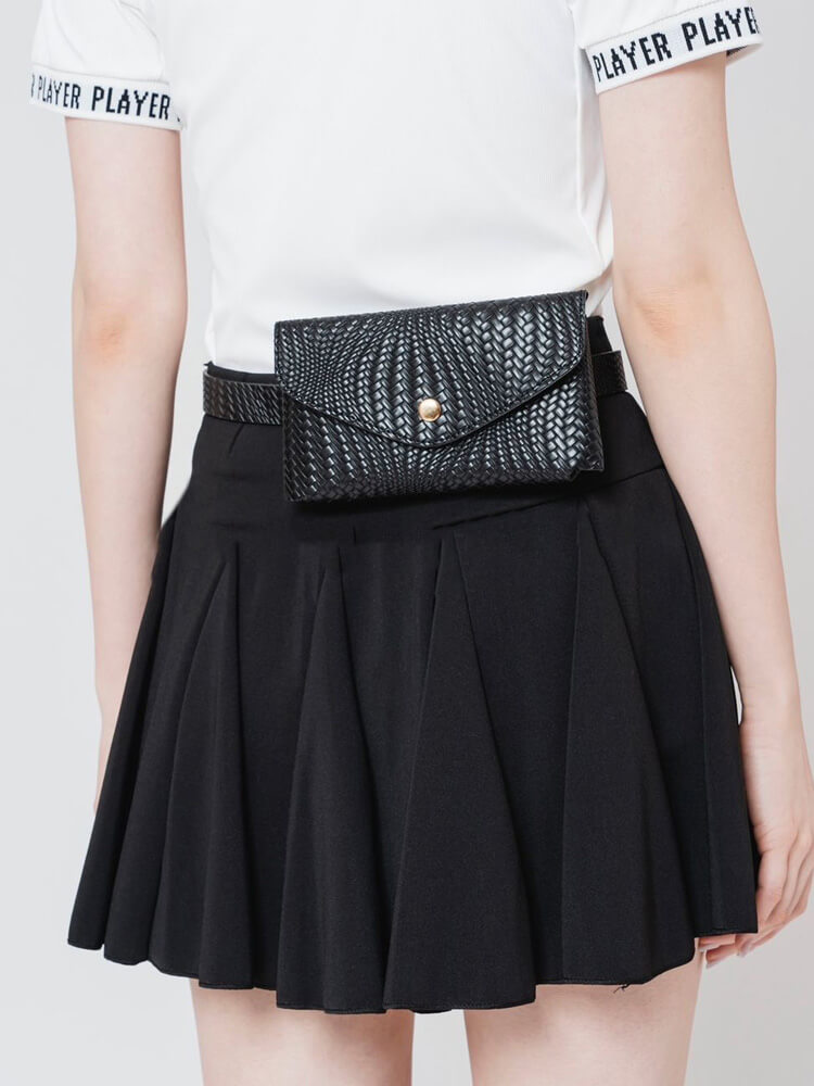 ゴルフ ポーチ レディース 韓国 ラウンド ボール スマホ 2点セット