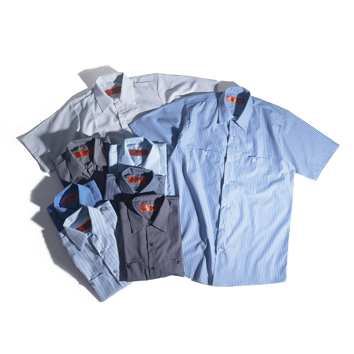 RED KAP（レッドキャップ） #SL20/#SP20/#SB22/#SP24 半袖 ストライプ