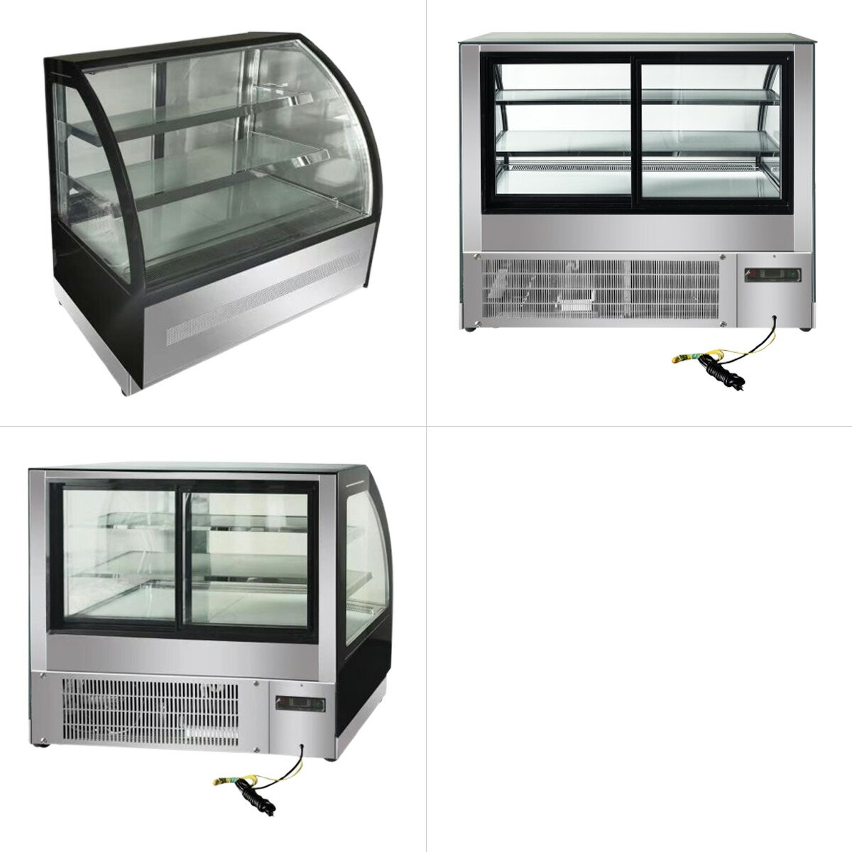 JCM レビュー特典 RIT 対面冷蔵 ショーケース（ラウンド型） RITS-172T