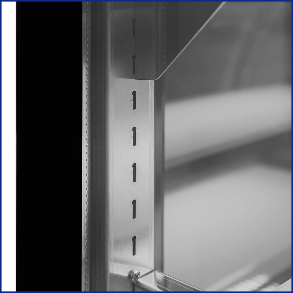 JCM レビュー特典 RIT 対面冷蔵 ショーケース（ラウンド型） RITS-219T