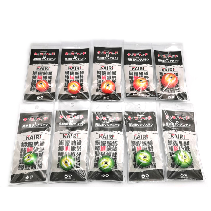 タングステン タイラバ ヘッド TG 鯛ラバ 60g KAIRI 釣り 釣具 : 釣具