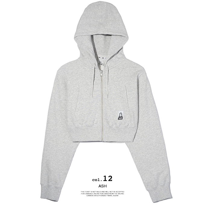 X-girl（エックスガール） FACE COMPACT ZIP UP HOODIE X-girl