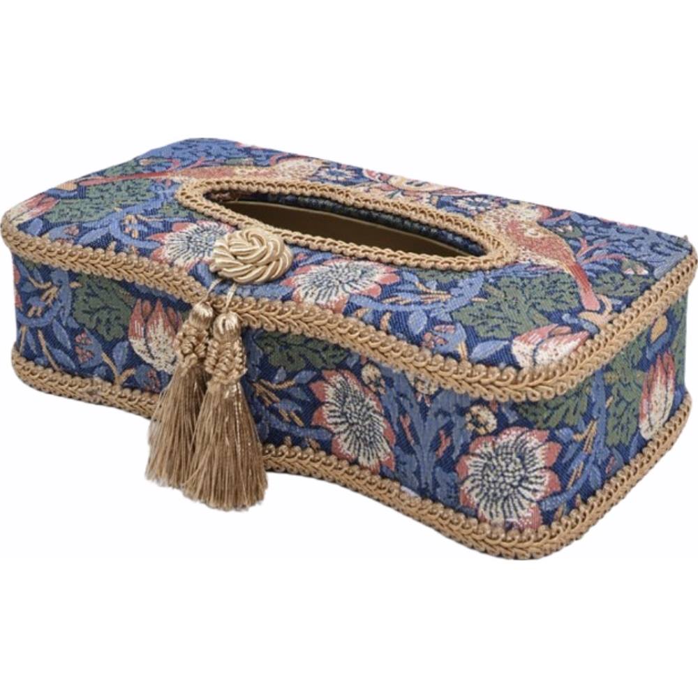 ジェニファーテイラー ティッシュボックスケース カバー いちご泥棒