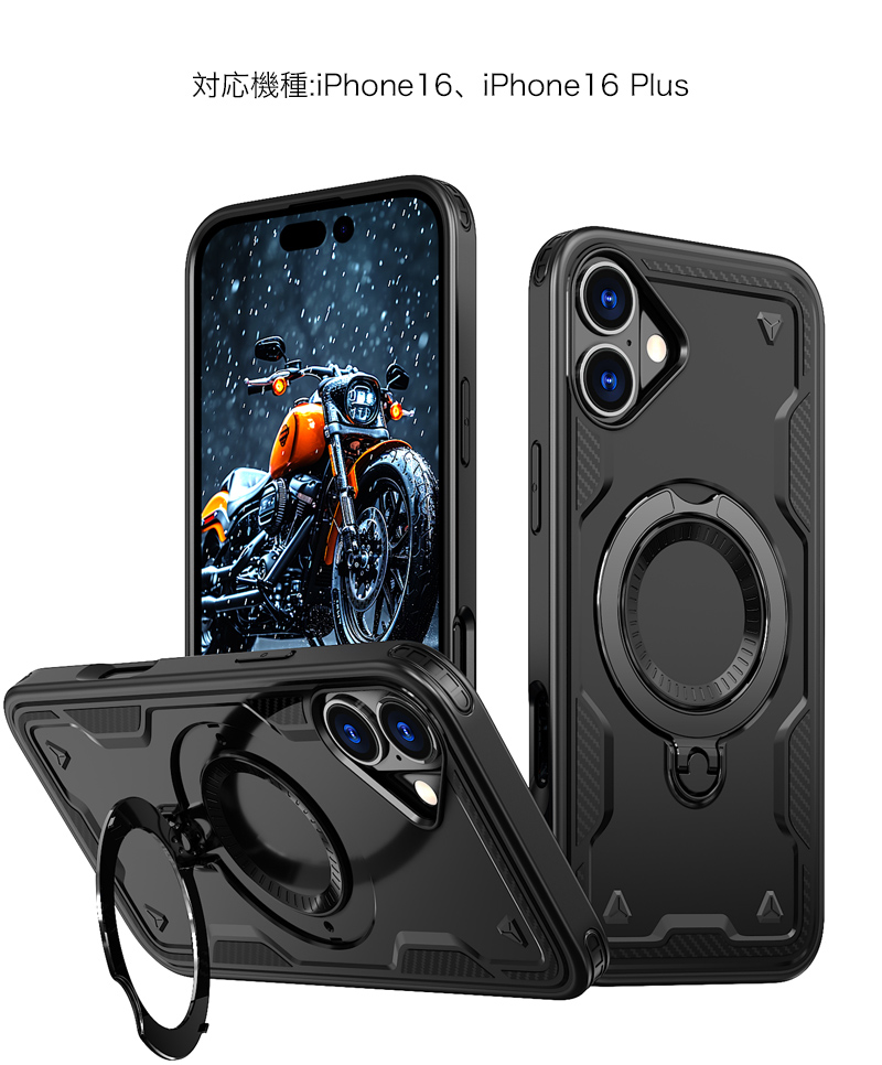 SAVVIES 保護フィルムセット スマホケース iPhone16 Plus ケース