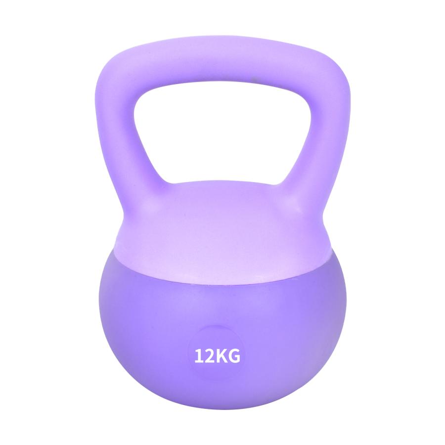 ケトルベル ソフトケトルベル 12kg 握りやすい ワイド ハンドル 筋トレ