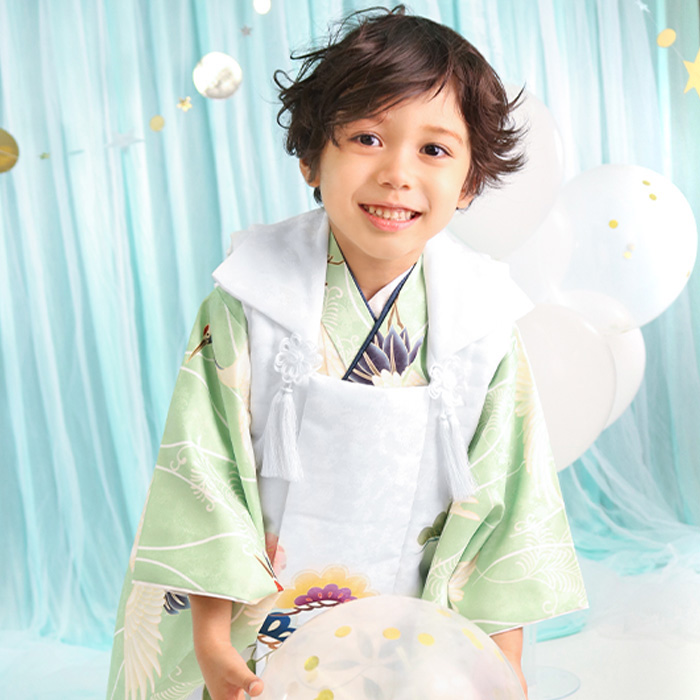 KYOETSU（京越） 【豪華安心8点フルセット】七五三 着物 3歳 男の子