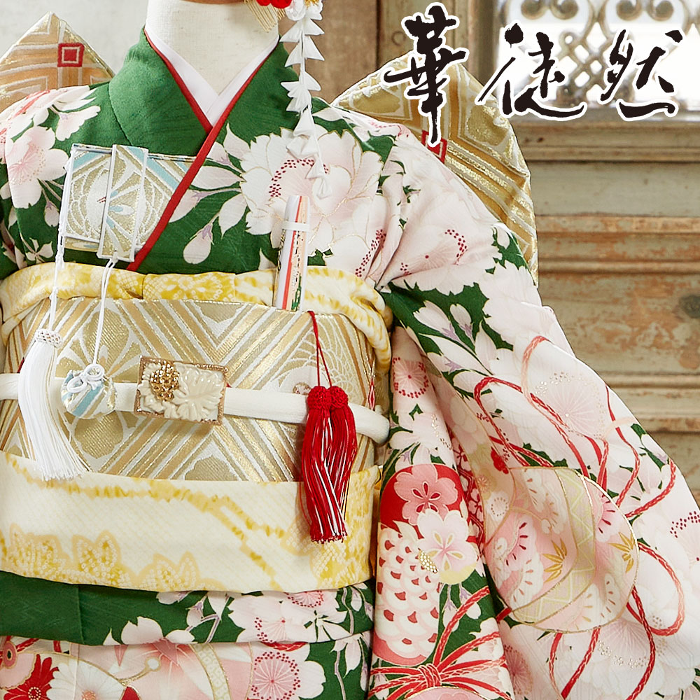 ☆【レンタル】七五三 華徒然 着物セット レンタル 753 7歳用 17点