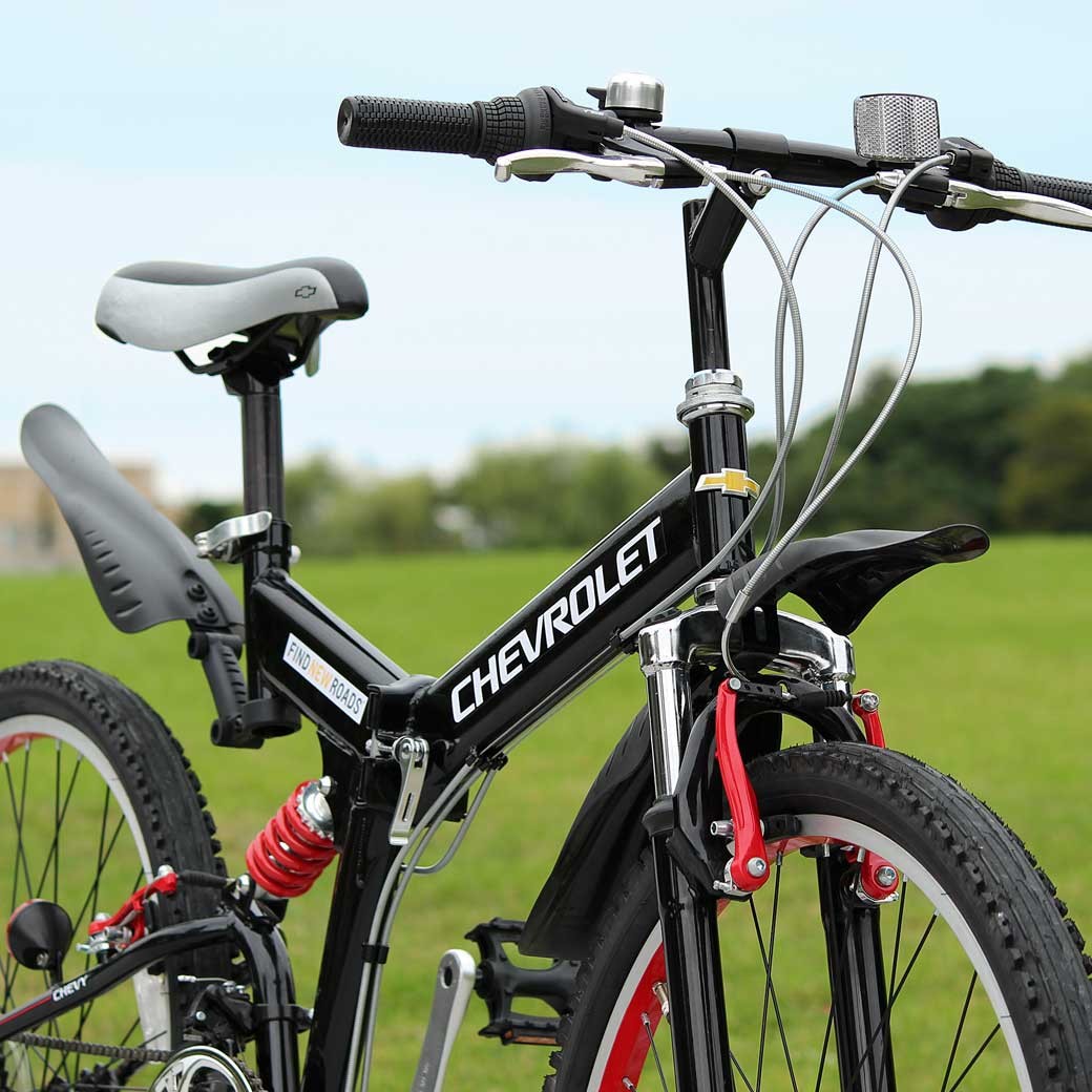 ミムゴ マウンテンバイク 折りたたみ MTB 26インチ 18段 変速