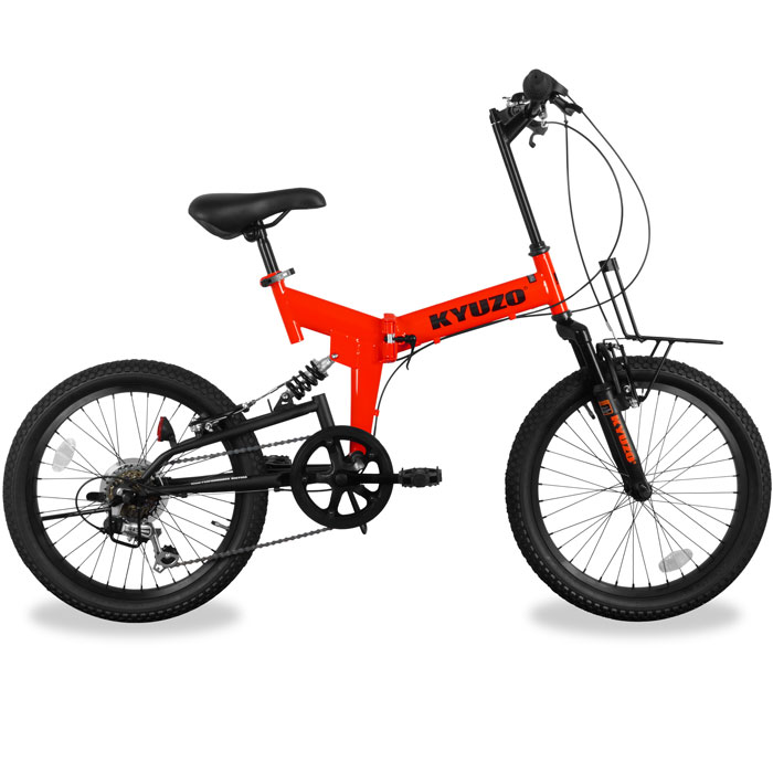 MYPALLAS KYUZO KZ-110 自転車 折りたたみ 20インチ 6段変速 セミ