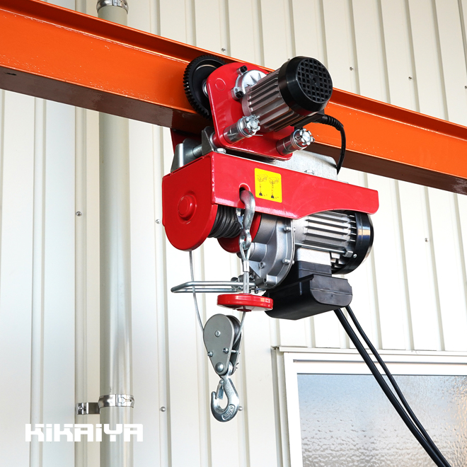 KIKAIYA（キカイヤ） 電動ホイスト トロリー セット 500kg 100V 電動