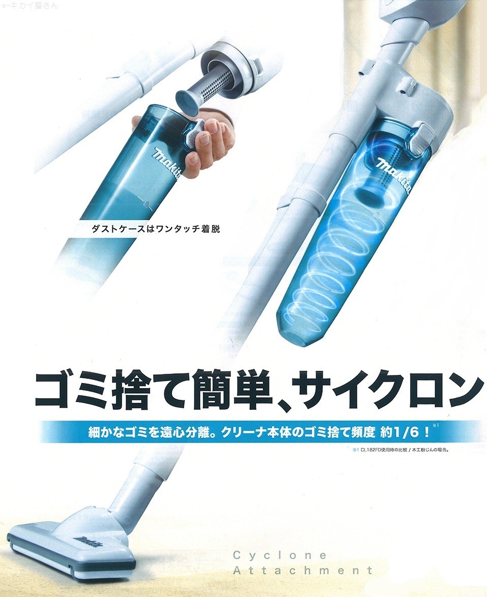マキタ（makita） 【サイクロンアタッチメントセット】マキタ 10.8V