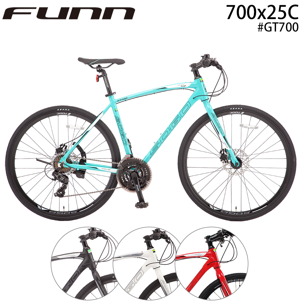 21Technology クロスバイク 700C×25C シマノ21段変速 SHIMANO ディスク