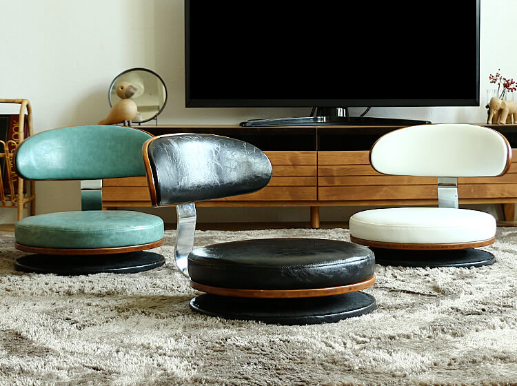 360度回転式ローラウンドチェアー KNOX（ノックス）BRC 回転式 椅子