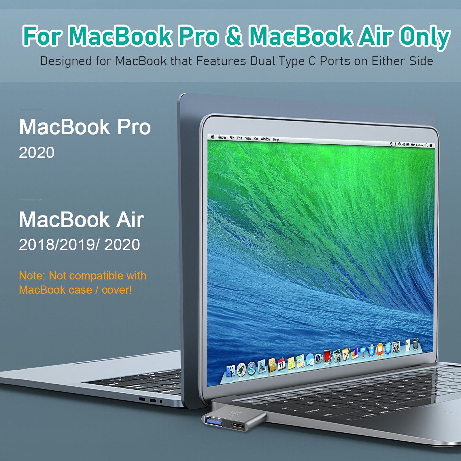 RoiCiel MacBook Pro/Air変換アダプタ 【10Gbps高速データ転送