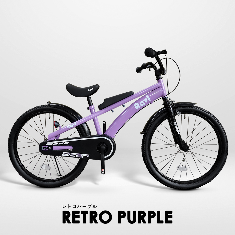20インチ自転車（子供用自転車）（色：パープル系）｜自転車車体