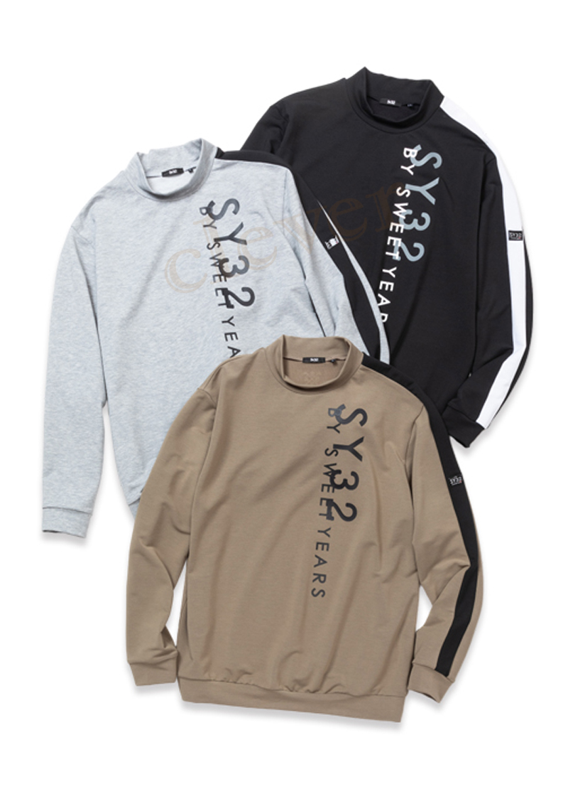 ロングスリーブモックネック SY32 ゴルフ ゴルフウェア メンズ モック