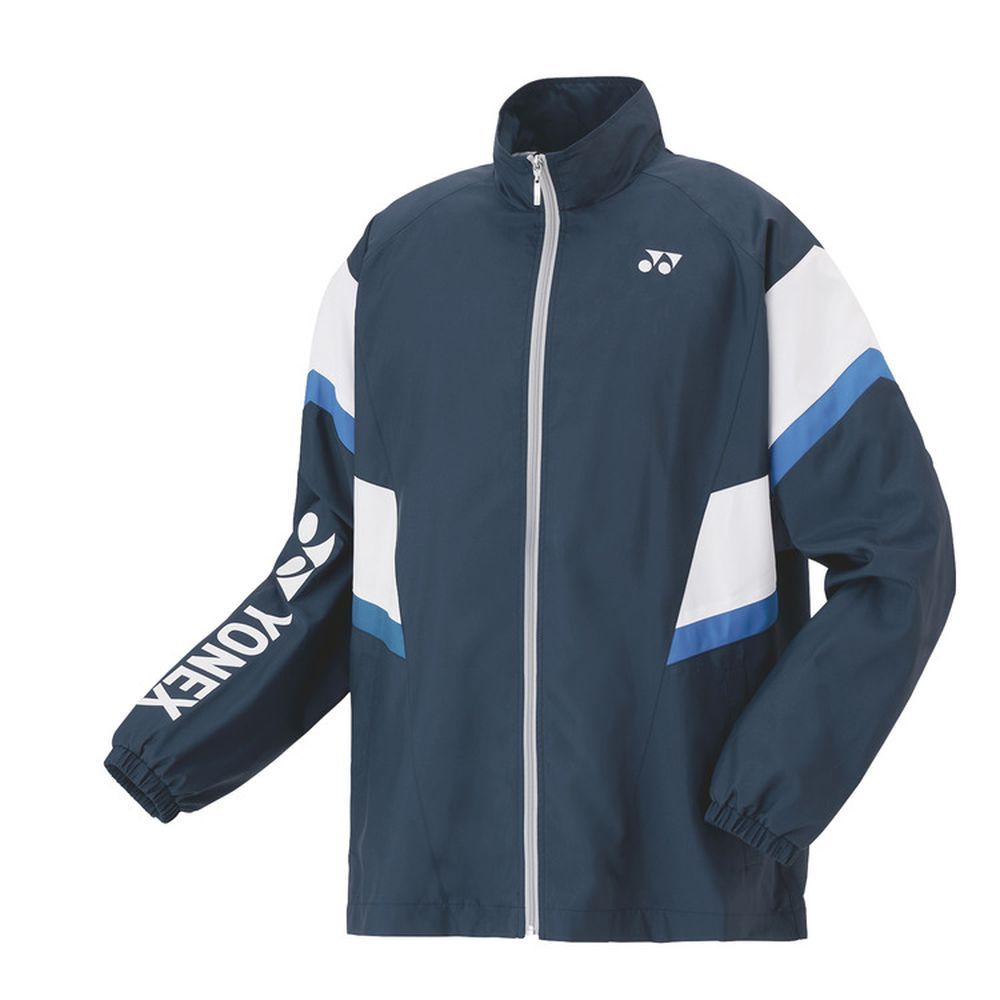 美品 廃盤 YONEX ウォームアップウェア Lサイズ 青/白/黒 YONEX
