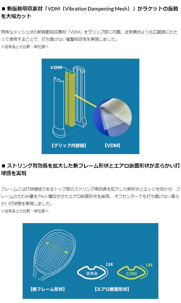 YONEX（ヨネックス） 硬式テニスラケット EZONE 100 NAOMI OSAKA