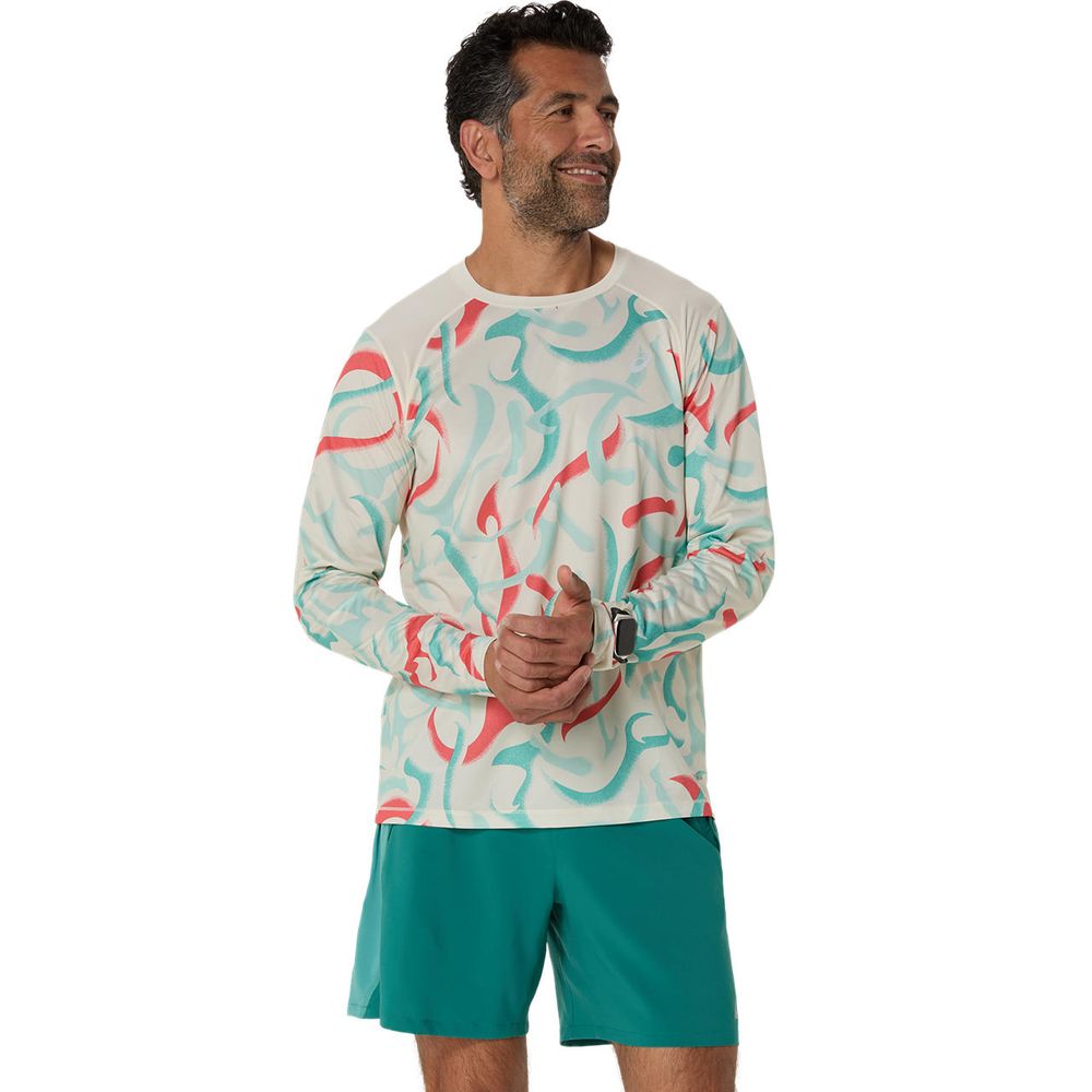 ASICS（アシックス） ランニングウェア メンズ ROADグラフィック長袖