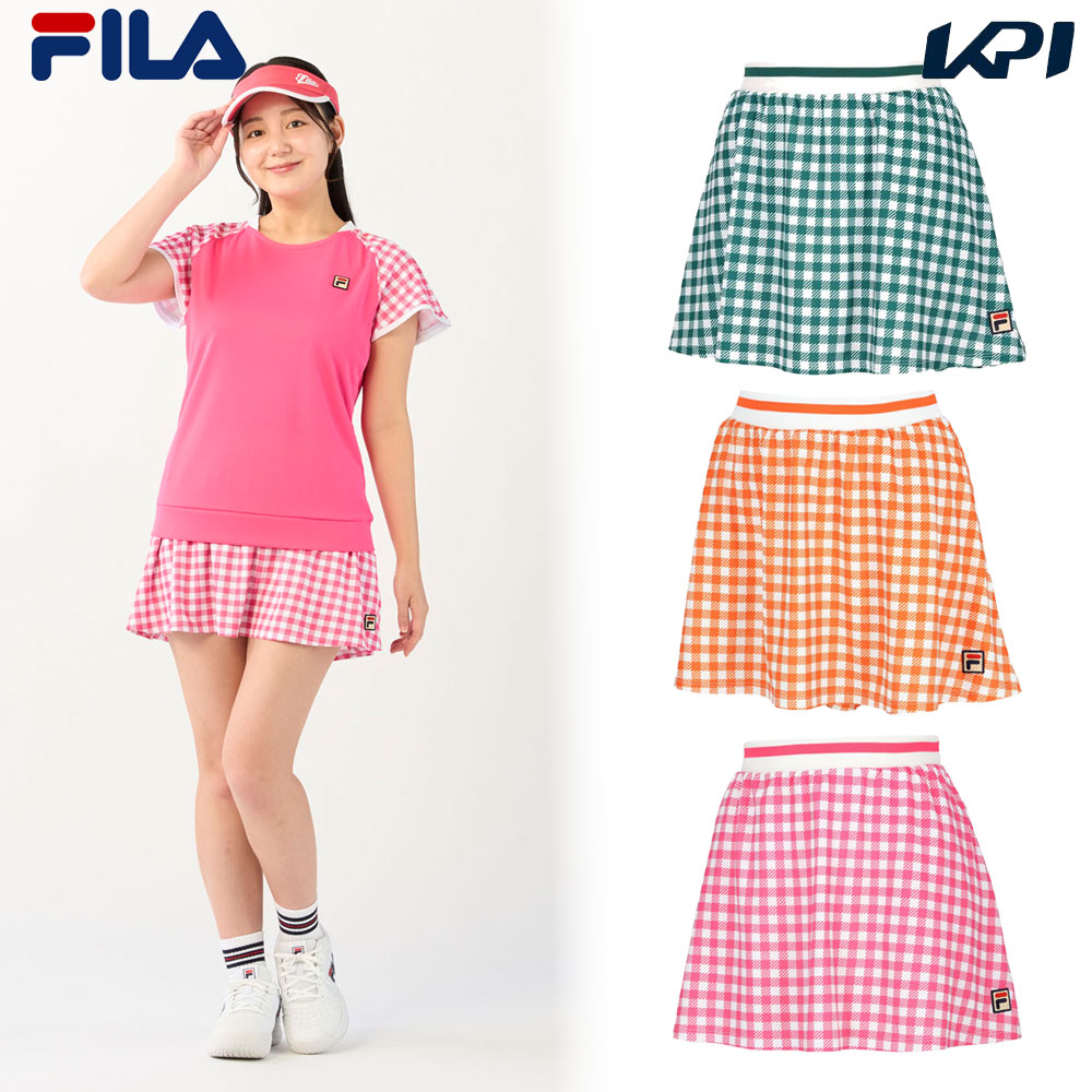 FILA（フィラ） テニスウェア レディース スコート CZ6SGW015 2026SS 2