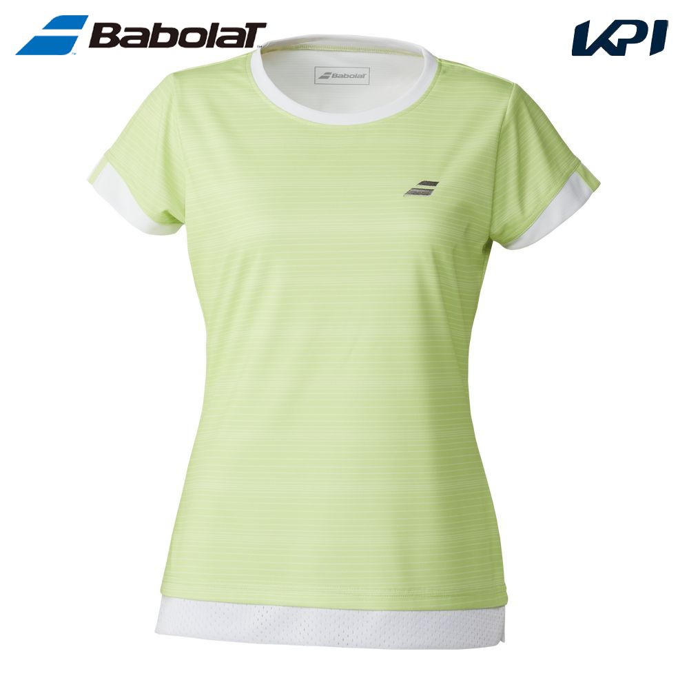 Babolat（バボラ） テニスウェア レディース CLUB SHORT SLEEVE SHIRT