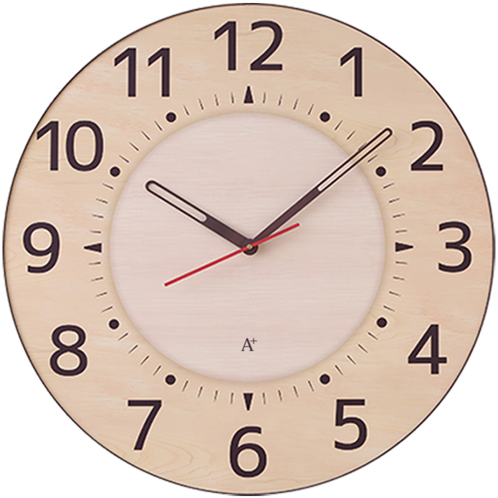 A+ (アクセントプラス) 掛け時計 オリジナル巨大時計 見やすい 大型