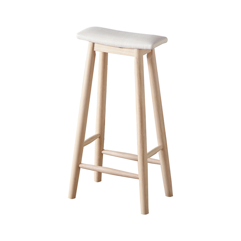 KAGUWORLD スツール スリム 完成品 ハイタイプ 天然木製 椅子 イス