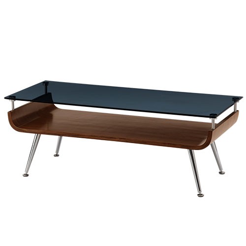 ぼん家具 【完成品】【完成品設置付き】 センターテーブル ガラス ロー