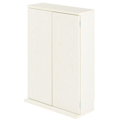 ぼん家具 本棚 扉付き 大容量 多機能 スリム カラーボックス コミック