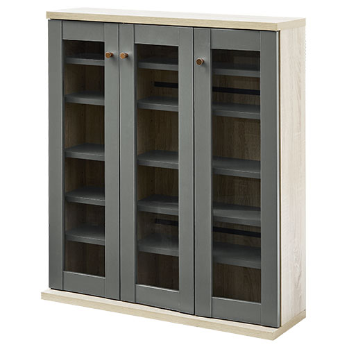 PUTUPUTU 【完成品】 Toffy トフィー 本棚 書棚 ガラスキャビネット