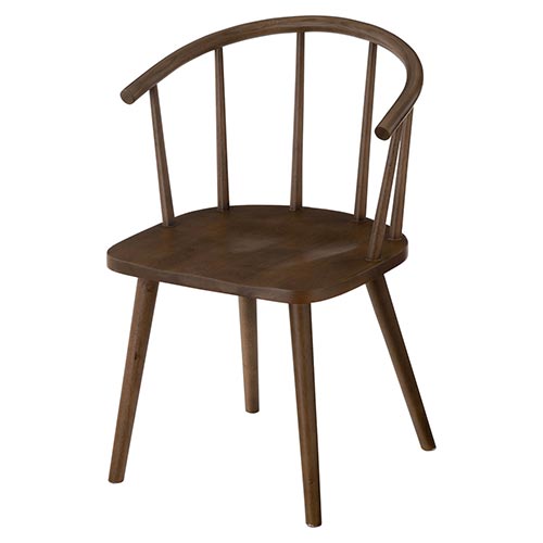 ぼん家具 ダイニングチェア 椅子 ウィンザーチェア 肘付き 食卓椅子