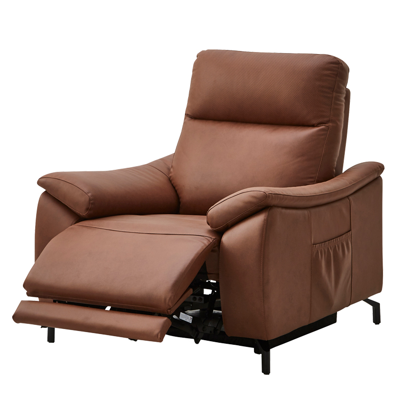 サンコウ 組立設置 電動リクライニングソファー レザーファブリック