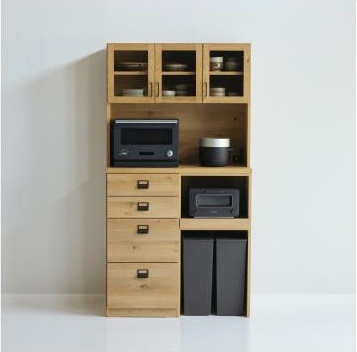 CRUSH CRASH PROJECT 関家具 公式店 食器棚 キッチンボード ダイニング