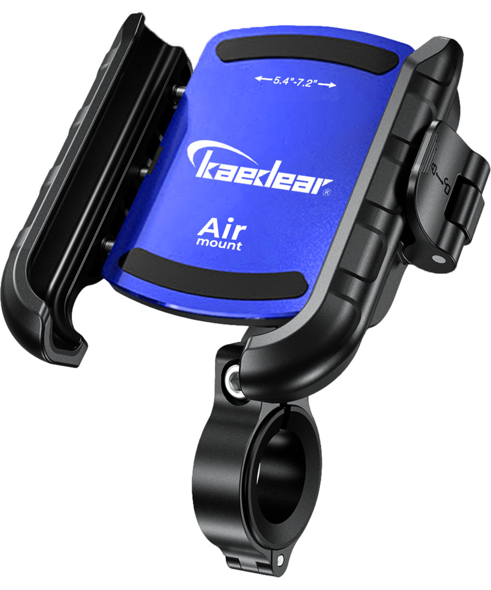 Kaedear（カエディア） バイク スマホホルダー アルミ製 携帯ホルダー
