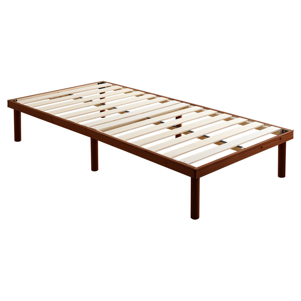 グランテイスト すのこベッド シングル S 天然木 脚付き ロータイプ