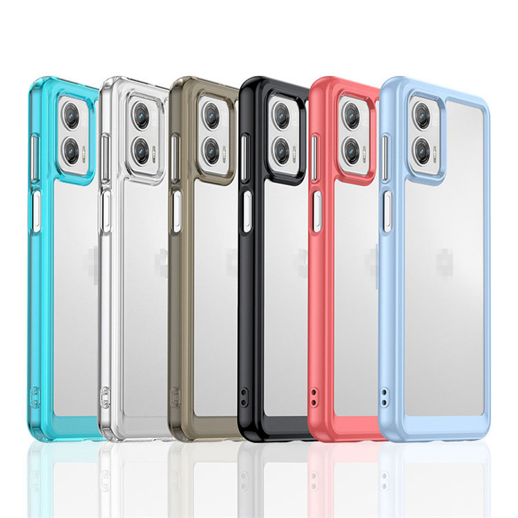 Moto g53j 5G ケース g53y / g53s クリアケース 透明 カバー シンプル