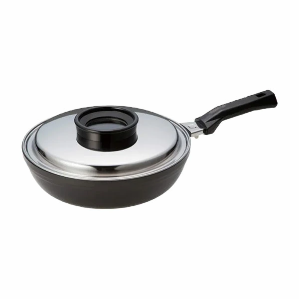 MFG 遠赤外線 炊飯鍋 22cm 4.5L 蒸気摘み蓋付 スーパーラジエント