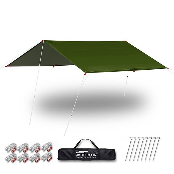 FIELDOOR（フィールドア） タープ レクタタープ 安心の1年保証