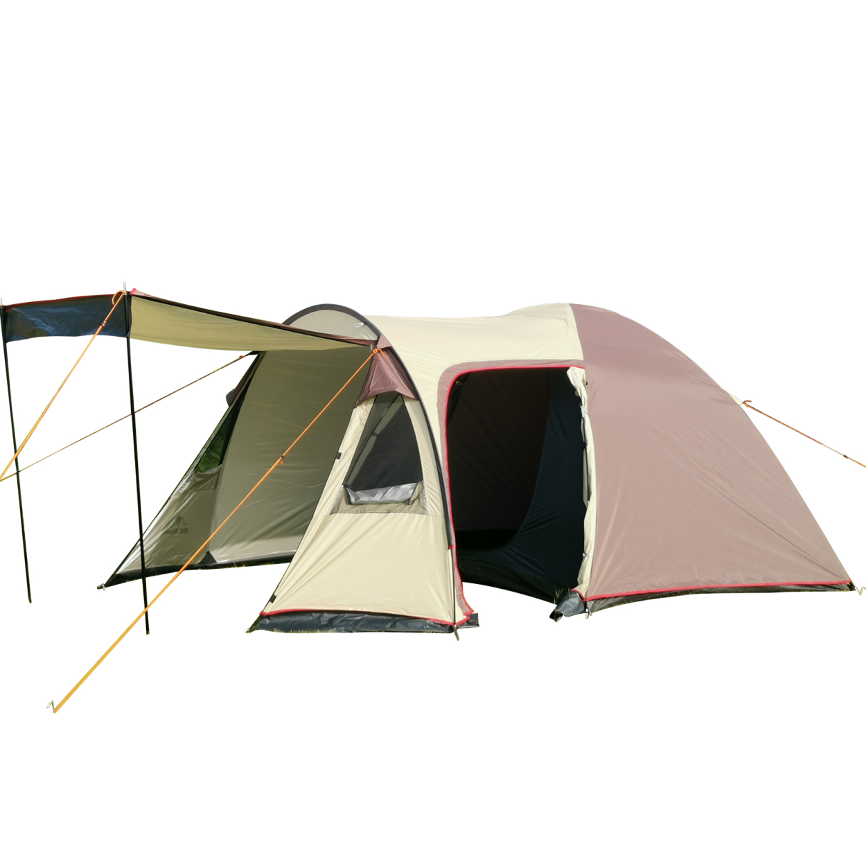 テント オールインワン キャンプテント 防水 広い ファミリーテント 5