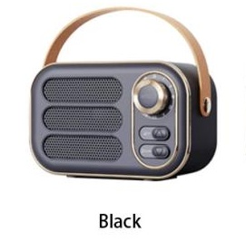 ミニスピーカー ポータブルスピーカー レトロ ステレオ Bluetooth