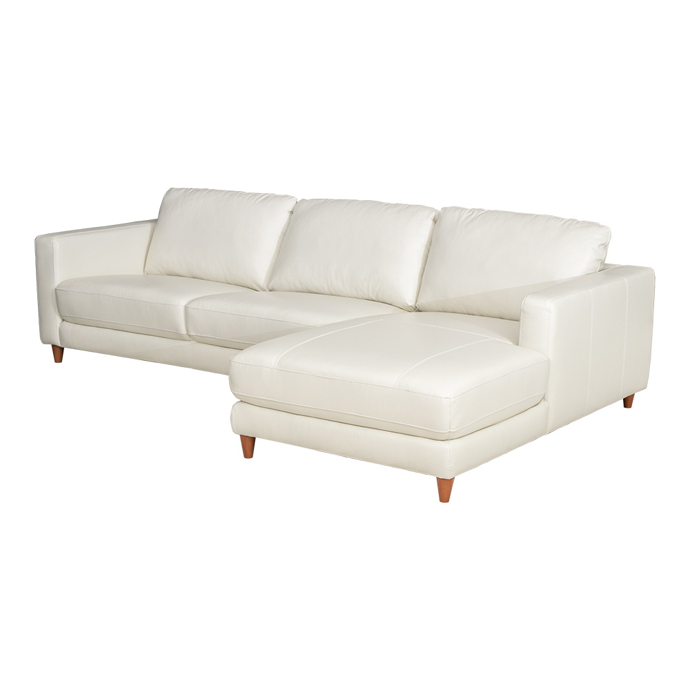 ソファ ソファー レザー 本革 3人掛け カウチソファ L字 モダン