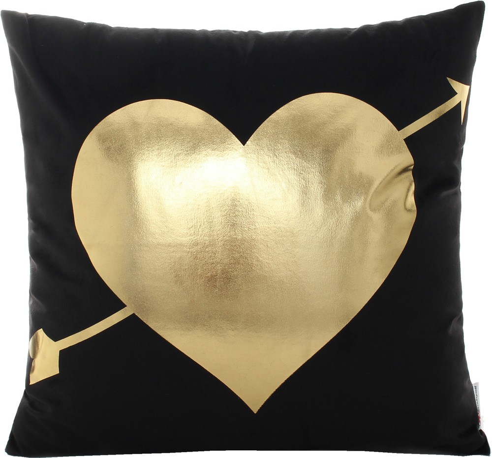 箔押し ゴールド LOVE クッションカバー 45×45cm 全4種 インテリア