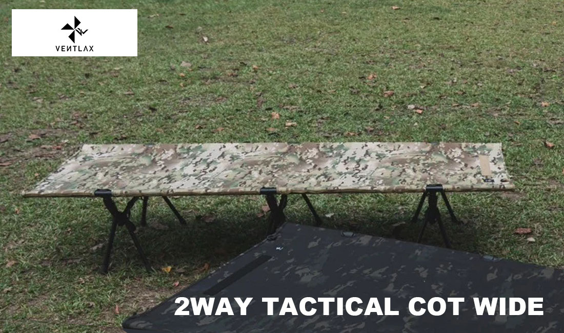VENTLAX ヴェントラクス 2WAY TACTICAL COT WIDE タクティカルコット