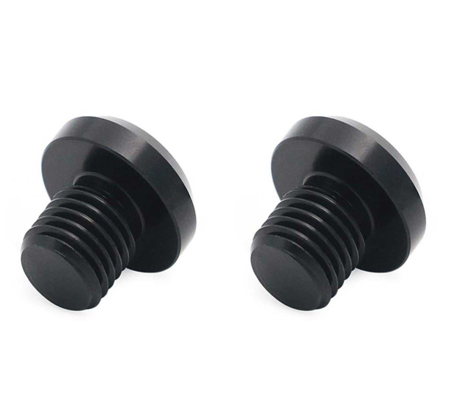 M10 x 1.25 正ネジ 2個入 ミラーホールカバーキャップ 逆ネジ ボルト