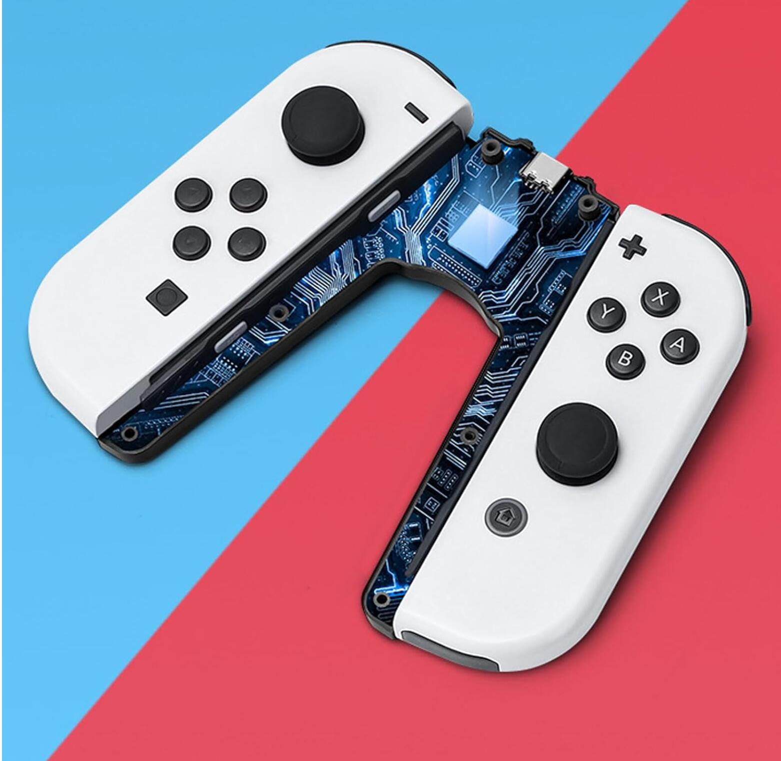 Joy-Con 充電 グリップ Switch 有機EL 両対応 ジョイコン充電グリップ